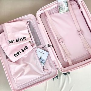 Béis Sakura Pink Carry-on Roller (Rare)